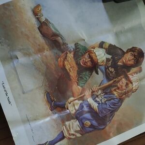 Classic Baseball Scene Art Print